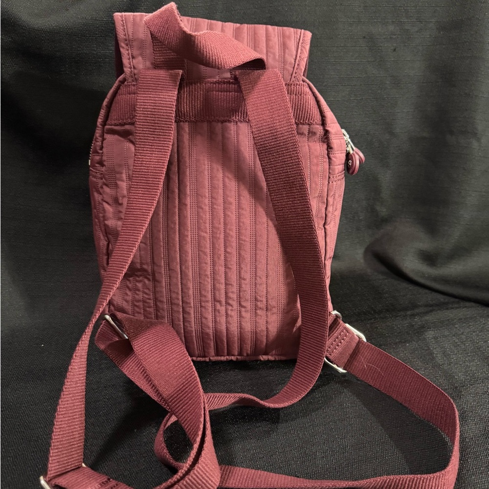 Mint Condition Kipling Maroon Backpack - image 3
